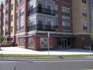 commercial mapes metal canopy Baltimore Canvas