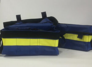 Blue Fire equipment bags Baltimore Canvas custom made