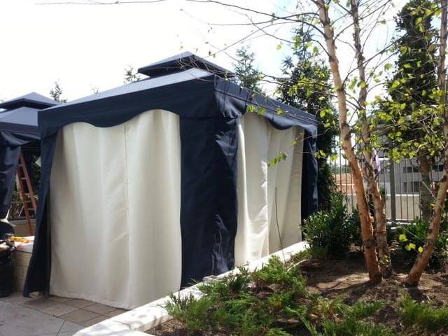 pool-privacy-tent-with side panels-Baltimore-Canvas-Custom-Products